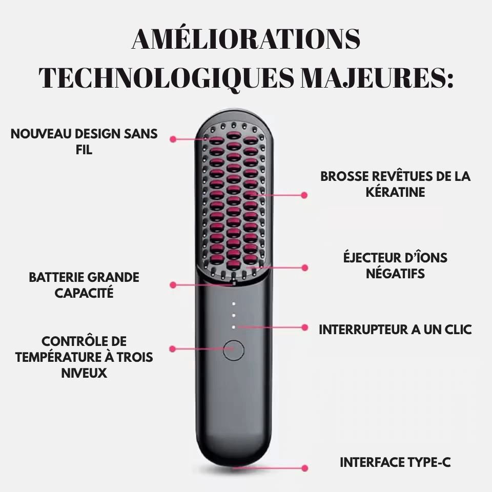 Nomad™ – Lisseur Boucleur sans fil