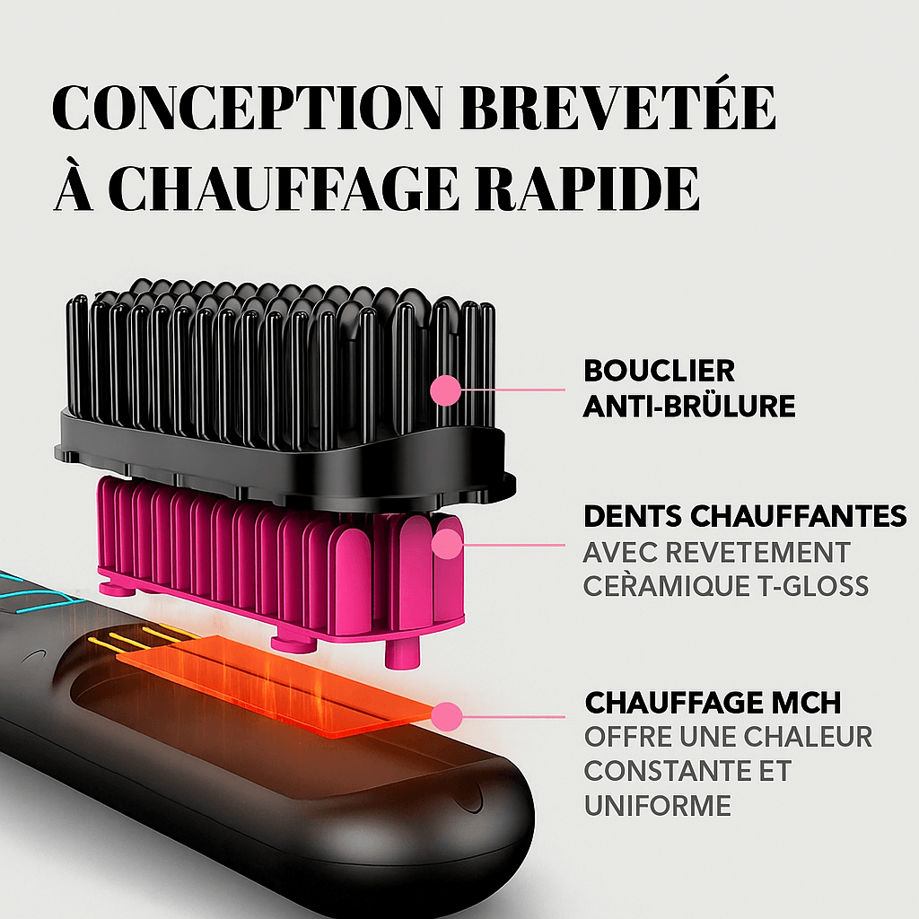 Nomad™ – Lisseur Boucleur sans fil